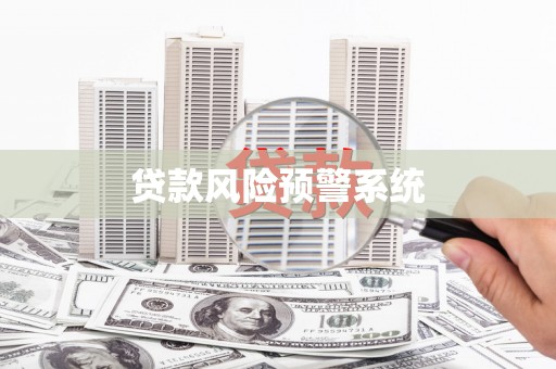 汝阳贷款风险预警系统