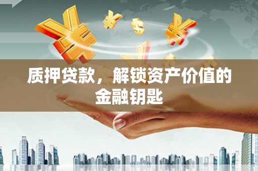 将军质押贷款，解锁资产价值的金融钥匙