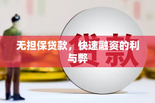 沙鹿无担保贷款，快速融资的利与弊