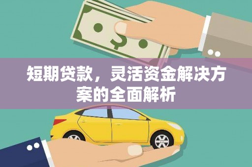 西青短期贷款，灵活资金解决方案的全面解析