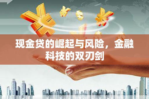 威海现金贷的崛起与风险，金融科技的双刃剑
