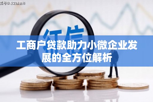 临漳工商户贷款助力小微企业发展的全方位解析