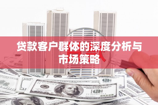 射洪贷款客户群体的深度分析与市场策略