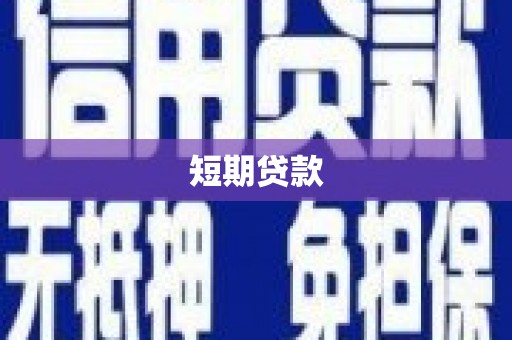 礼县短期贷款
