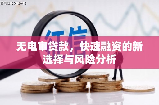 峨眉无电审贷款，快速融资的新选择与风险分析