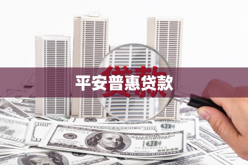 神池平安普惠贷款