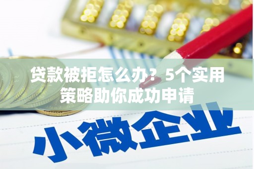 莿桐贷款被拒怎么办？5个实用策略助你成功申请