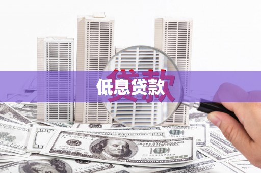 灵武低息贷款
