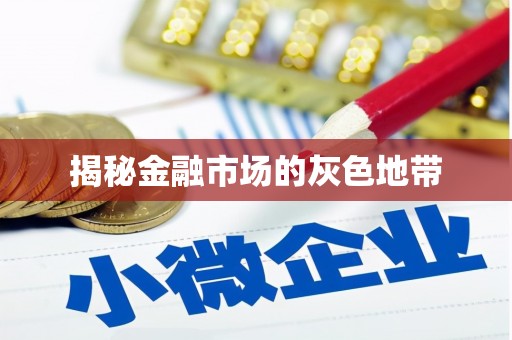 叶县揭秘金融市场的灰色地带